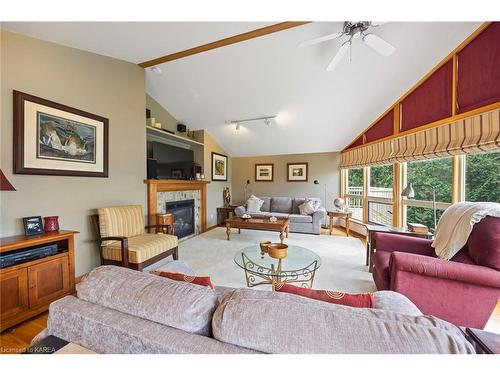 478 Sherman Point Road, Napanee, ON - Indoor Photo Showing Living Room With Fireplace