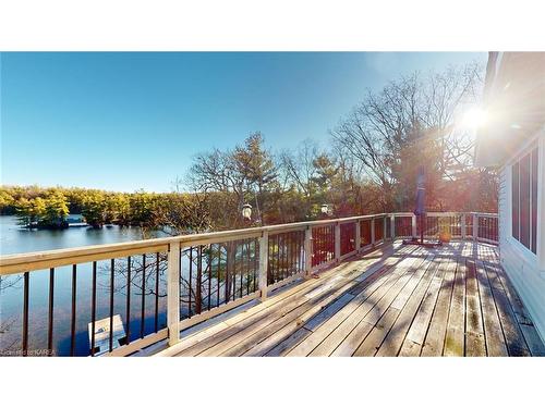 7362 Perth Road, South Frontenac, ON - Outdoor With Body Of Water With Deck Patio Veranda