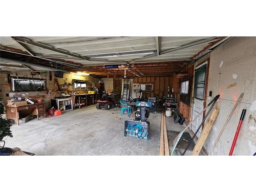 5995 County Road 41, Erinsville, ON - Indoor Photo Showing Garage