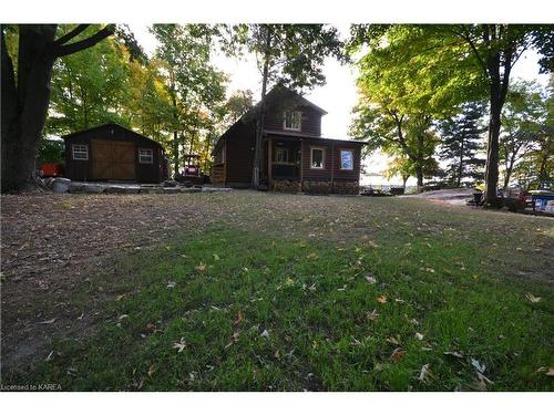 4043 Hiawatha Lane, Battersea, ON - Outdoor With Body Of Water With Deck Patio Veranda