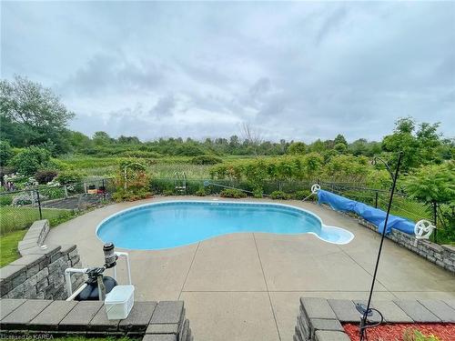 679 Melrose Street, Kingston, ON - Outdoor With In Ground Pool With Backyard