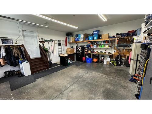 540 Cutler Road, Yarker, ON - Indoor Photo Showing Garage