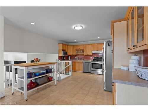 412 Card Road, Yarker, ON - Indoor Photo Showing Kitchen