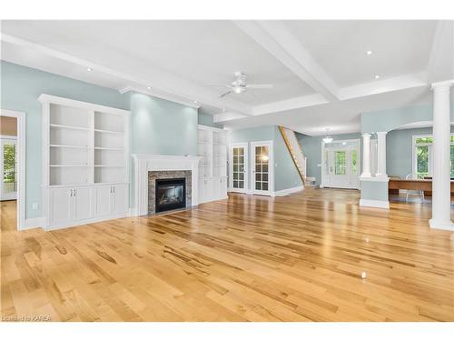 65 Kanata Lane, Tweed, ON - Indoor Photo Showing Living Room With Fireplace