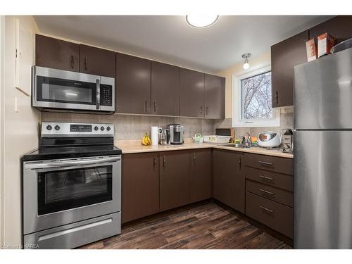 240 Wellington Street, Kingston, ON - Indoor Photo Showing Kitchen With Stainless Steel Kitchen With Double Sink