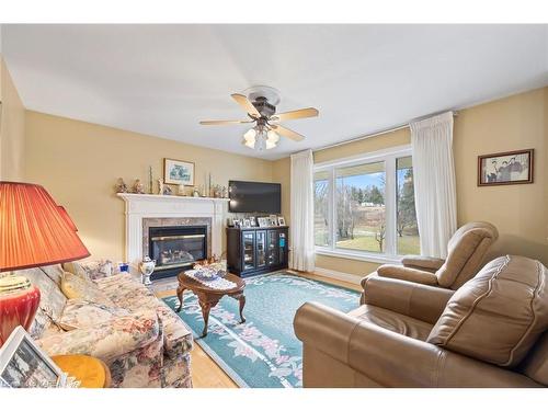 1 Leavis Shores, Gananoque, ON - Indoor Photo Showing Living Room With Fireplace