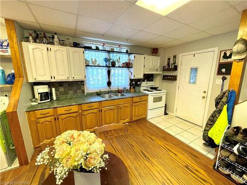 462 Victoria Street N, Tweed, ON - Indoor Photo Showing Kitchen With Double Sink