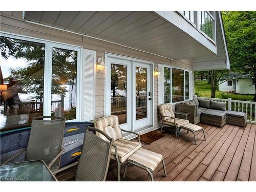 346 North Shore Road, Westport, ON - Outdoor With Deck Patio Veranda With Exterior