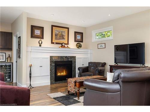 51 Applewood Cove Drive, Bath, ON - Indoor Photo Showing Living Room With Fireplace