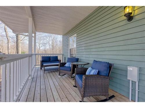 1208 Warrington Road, Sharbot Lake, ON - Outdoor With Deck Patio Veranda With Exterior