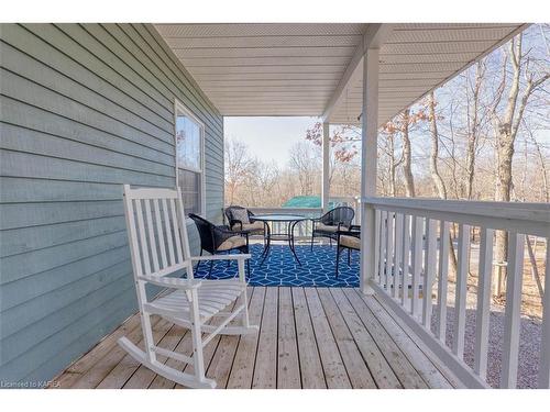 1208 Warrington Road, Sharbot Lake, ON - Outdoor With Deck Patio Veranda With Exterior