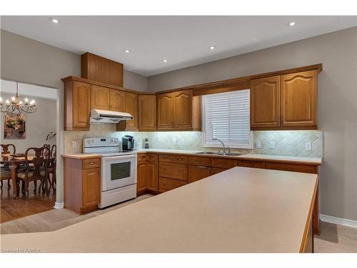 40 Biscayne Street, Kingston, ON - Indoor Photo Showing Kitchen With Double Sink