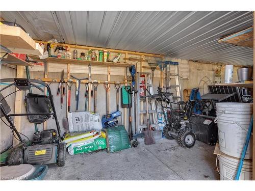 40 Biscayne Street, Kingston, ON - Indoor Photo Showing Garage