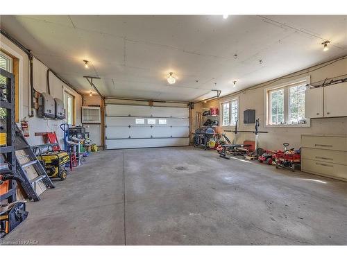 440 Old River Road, Mallorytown, ON - Indoor Photo Showing Garage