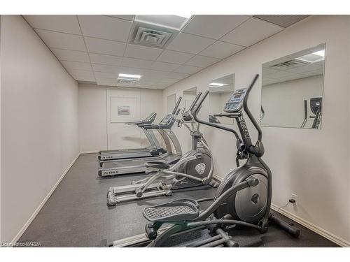 803-185 Ontario Street, Kingston, ON - Indoor Photo Showing Gym Room