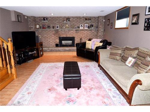 632 Rivermeade Avenue, Kingston, ON - Indoor Photo Showing Living Room With Fireplace