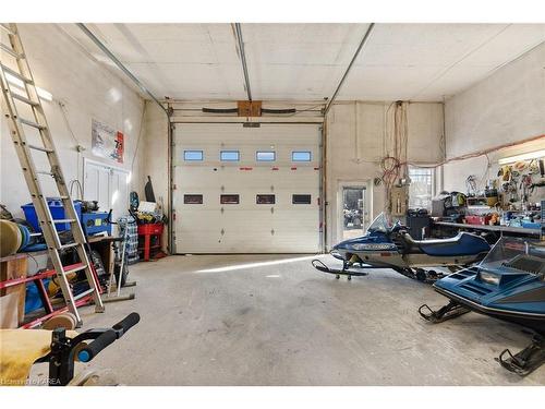 12531 Highway 41, Northbrook, ON - Indoor Photo Showing Garage