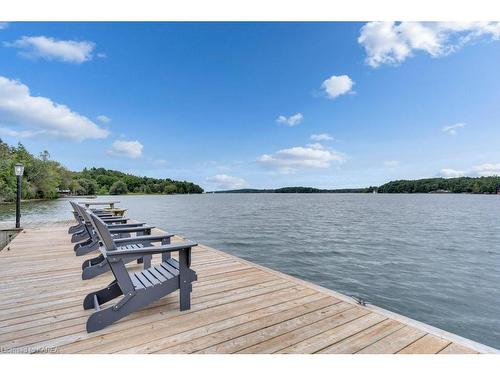 873 North Shore Road, Howe Island, ON - Outdoor With Body Of Water With Deck Patio Veranda With View