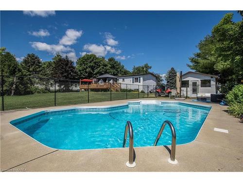 4225 County Road 9, Napanee, ON - Outdoor With In Ground Pool With Backyard
