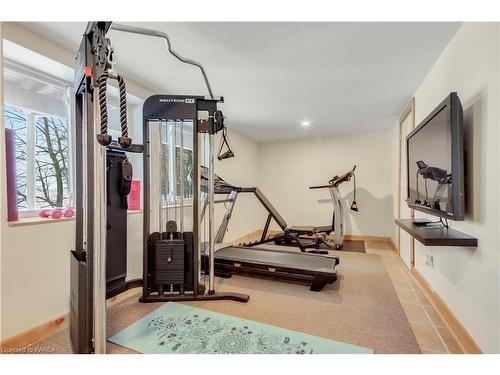 459 Deadlock Bay Road, Elgin, ON - Indoor Photo Showing Gym Room