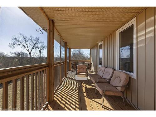 5382 Longswamp Road, South Frontenac, ON - Outdoor With Deck Patio Veranda With Exterior