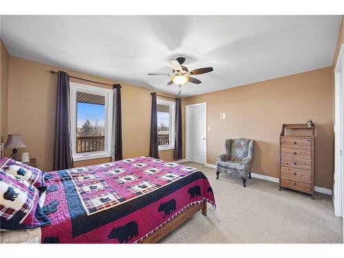 5382 Longswamp Road, South Frontenac, ON - Indoor Photo Showing Bedroom
