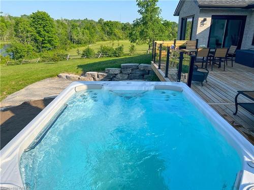 3289 County Road 6, Colebrook, ON - Outdoor With In Ground Pool With Deck Patio Veranda With Backyard
