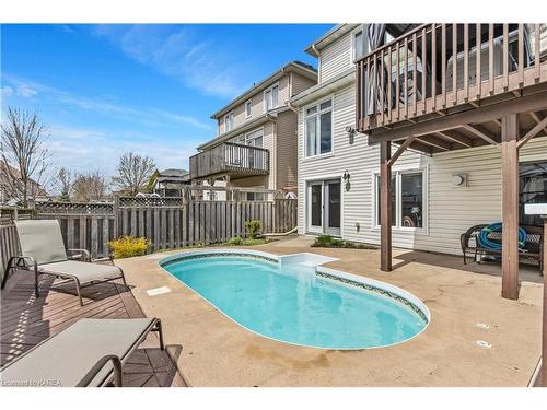 1019 Bluffwood Avenue, Kingston, ON - Outdoor With In Ground Pool With Exterior