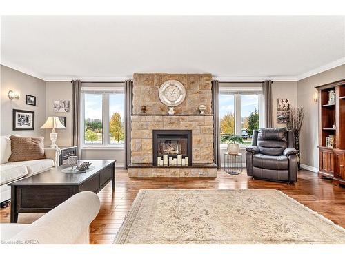 46 United Street, Selby, ON - Indoor Photo Showing Living Room With Fireplace