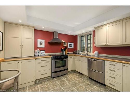 64 Wellington Street, Kingston, ON - Indoor Photo Showing Kitchen With Double Sink