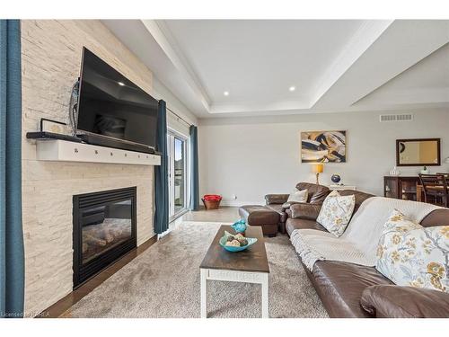 730 Squirrel Hill Drive, Kingston, ON - Indoor Photo Showing Living Room With Fireplace