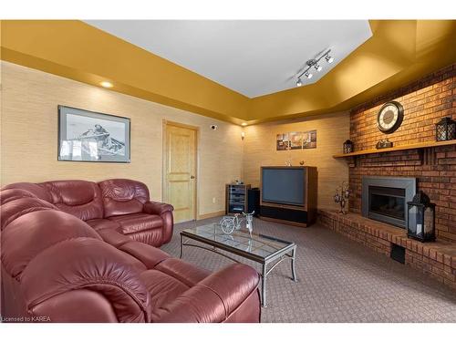1503 Lower Drive, Kingston, ON - Indoor Photo Showing Living Room With Fireplace