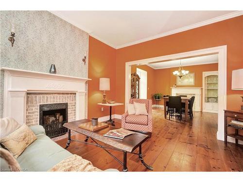 1775 Highway 38 Highway, Kingston, ON - Indoor Photo Showing Living Room With Fireplace