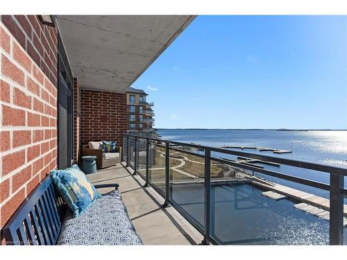 321-129B South Street, Gananoque, ON - Outdoor With Body Of Water With Balcony With Exterior