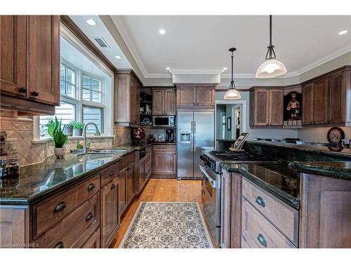 96 Spithead Road, Howe Island, ON - Indoor Photo Showing Kitchen With Double Sink
