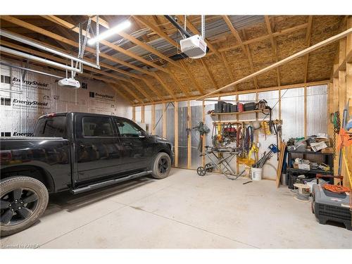 738 Miller Road, Tamworth, ON - Indoor Photo Showing Garage