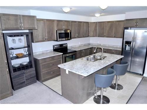 1400 Tremont Drive, Kingston, ON - Indoor Photo Showing Kitchen With Stainless Steel Kitchen With Double Sink