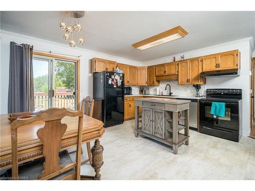 227 Cross Street, Deseronto, ON - Indoor Photo Showing Kitchen With Double Sink