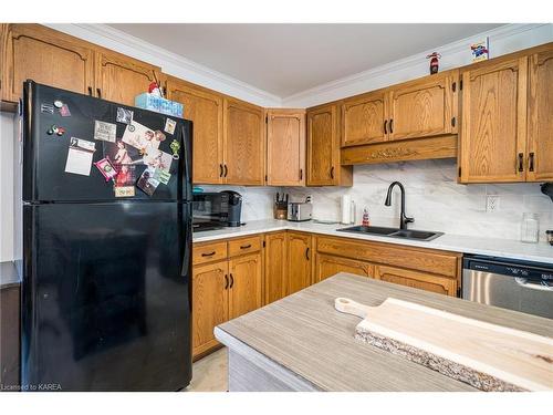 227 Cross Street, Deseronto, ON - Indoor Photo Showing Kitchen With Double Sink