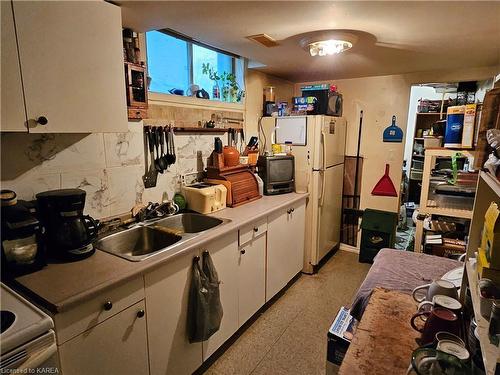 279 Kingsdale Avenue, Kingston, ON - Indoor Photo Showing Kitchen With Double Sink