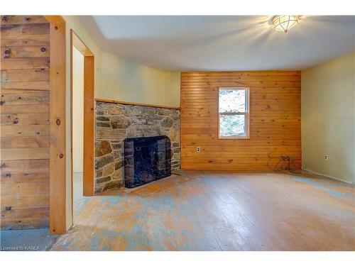 308 Henry Road, South Frontenac, ON - Indoor With Fireplace
