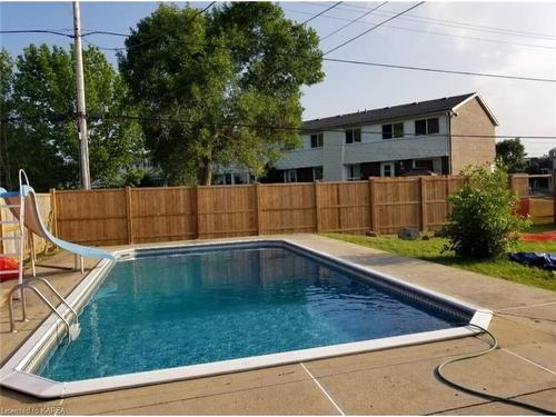 50 Harvard Place, Amherstview, ON - Outdoor With In Ground Pool With Backyard