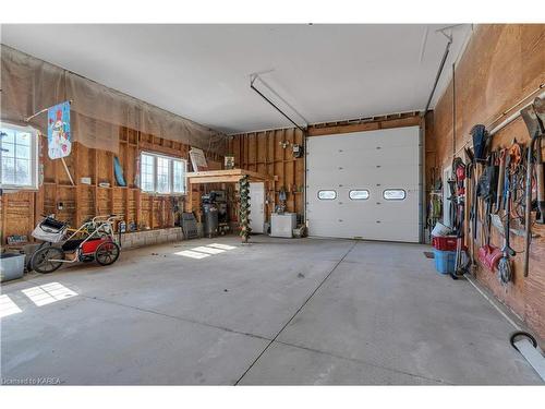 341 Wilson Road, Yarker, ON - Indoor Photo Showing Garage