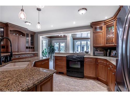 1800 Radage Road, Kingston, ON - Indoor Photo Showing Kitchen With Double Sink