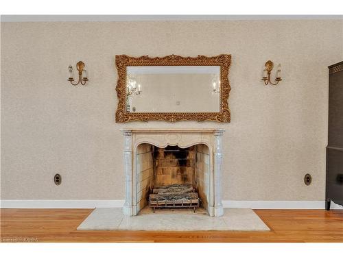 2969 Highway 15, Kingston, ON - Indoor Photo Showing Other Room With Fireplace