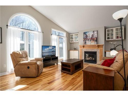 71 Schooner Drive, Kingston, ON - Indoor Photo Showing Living Room With Fireplace