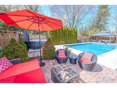 19 Redden Street, Kingston, ON - Outdoor With In Ground Pool