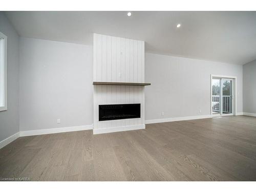 99 Varty Lake Road, Yarker, ON - Indoor With Fireplace