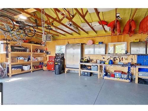 2165 Rutledge Road, Sydenham, ON - Indoor Photo Showing Garage