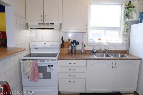 262 Macdonnell Street, Kingston, ON - Indoor Photo Showing Kitchen With Double Sink